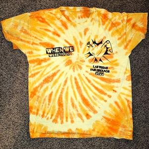 When We Were Young 2022 merch tie-dye